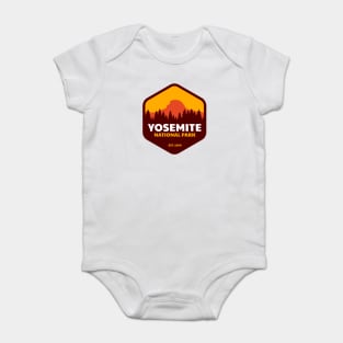 Yosemite National Park Baby Bodysuit